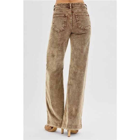 RISEN High Rise Wide Leg Corduroy Jeans - Picture 5 of 6